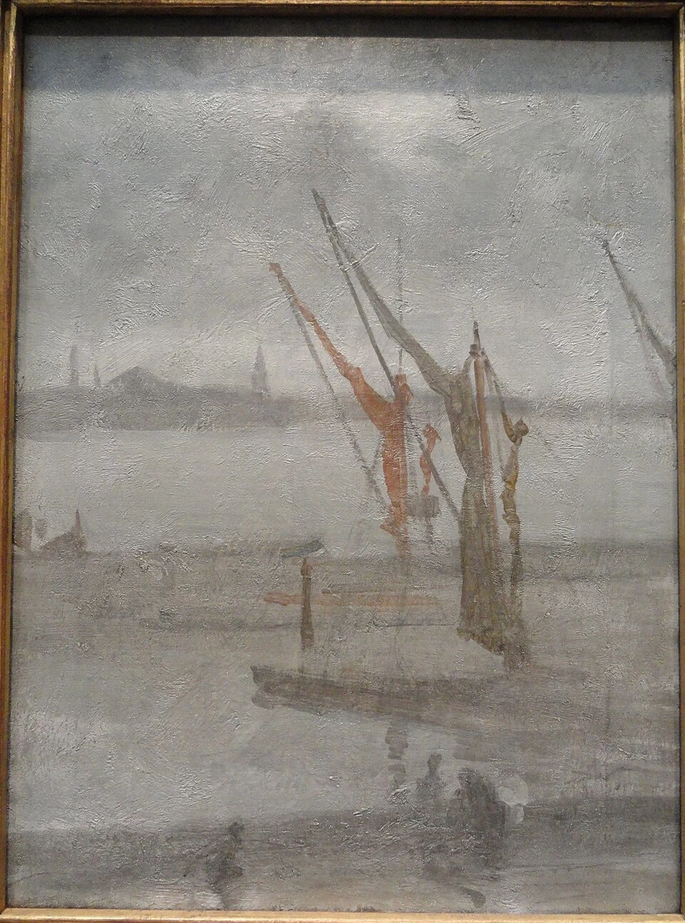 Ames McNeill Whistler - Chelsea Wharf, National Gallery of Art, Washington D.C